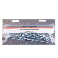 Конфирмат 7x60 мм сталь цвет серебро 30 шт.