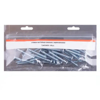 Конфирмат 7x50 мм сталь цвет серебро 30 шт.