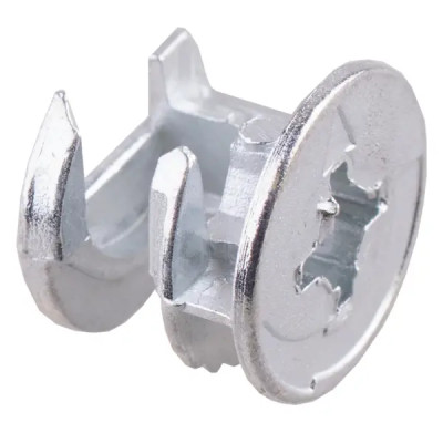 Эксцентрик 25x25 мм сталь цвет серебро 4 шт.