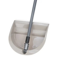 Совок и щетка Ленивка Люкс цвет капучино