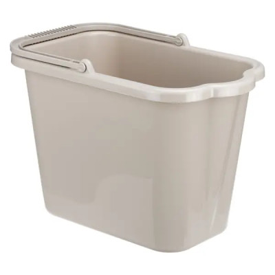 Ведро 9.5 л цвет капучино