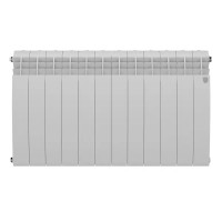 Радиатор секционный Royal Thermo BiLiner B 500/87 12 секций боковое подключение биметалл белый