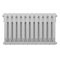 Радиатор секционный Royal Thermo BiLiner B 500/87 12 секций боковое подключение биметалл белый