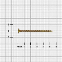 Саморезы по дереву Dilwis оцинкованные 3.5x55 мм 20 шт.