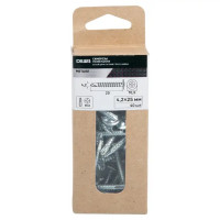 Саморезы по металлу Dilwis с пресс-шайбой со сверлом оцинкованные 4.2x25 мм 40 шт.