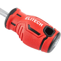 Отвертка прямая Elitech 211104 SL6x38 мм