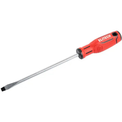 Отвертка прямая Elitech 211108 SL8x200 мм