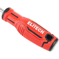 Отвертка прямая Elitech 211106 SL6x150 мм
