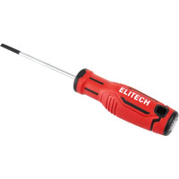Отвертка прямая Elitech 211101 SL3x75 мм