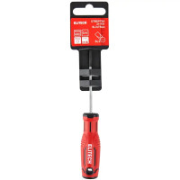 Отвертка прямая Elitech 211101 SL3x75 мм