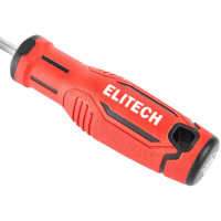 Отвертка прямая Elitech 211102 SL5x75 мм