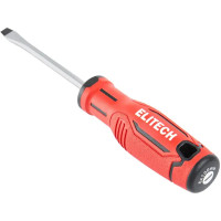 Отвертка прямая Elitech 211105 SL6x100 мм