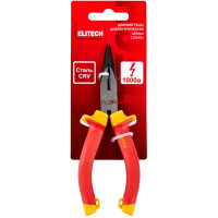Длинногубцы диэлектрические Elitech 120401 160 мм