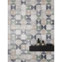 Настенная плитка Cracia Ceramica Time 02 25x60 см 1.2 м² цвет разноцветный