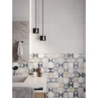 Настенная плитка Cracia Ceramica Time 02 25x60 см 1.2 м² цвет разноцветный