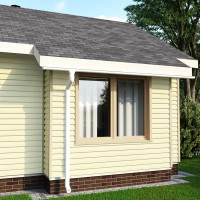 Сайдинг виниловый Artens Брус 3 м Ваниль 0.615 м²