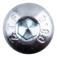 Винт DIN 7380 6x60 мм оцинкованный 6 шт.