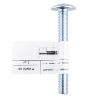 Болт DIN 607 10x80 мм оцинкованный