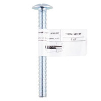 Болт DIN 607 10x100 мм оцинкованный