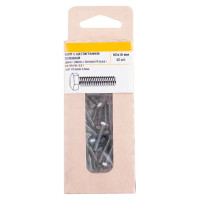 Болт DIN 933 3x16 мм оцинкованный 40 шт.