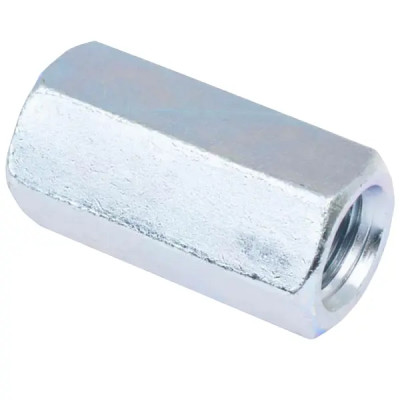 Гайка переходная М5 DIN 6334 сталь оцинкованная 16 шт.