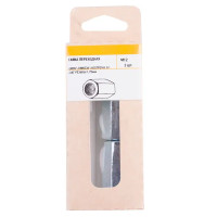 Гайка переходная М12 DIN 6334 сталь оцинкованная 2 шт.