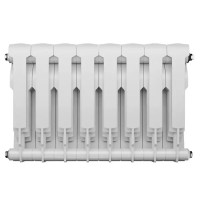 Радиатор секционный Royal Thermo BiLiner B 350/87 8 секций боковое подключение биметалл белый