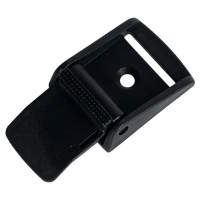 Пряжка для ремня пластиковая 25 мм черная 2 шт.