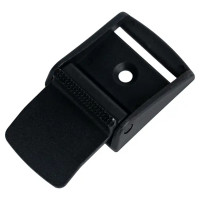 Пряжка для ремня пластиковая 35 мм черная 2 шт.