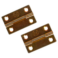 Карточная петля 24х36 см 2 шт. цвет желтый цинк