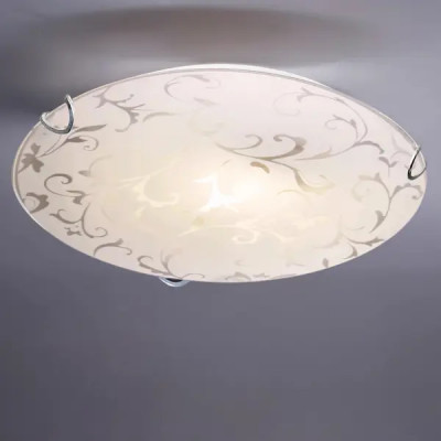 Светильник настенно-потолочный Россвет Кружево цвет белый