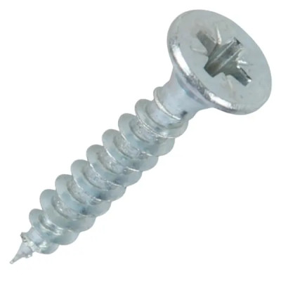 Саморезы универсальные Dilwis потайные острые оцинкованные 5x30 мм 30 шт.