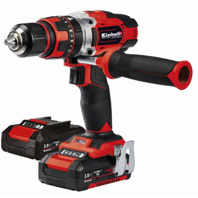 Дрель-шуруповерт аккумуляторная Einhell PXC TE-CD 18/48 LI, 18 В Li-ion 2x2 Ач