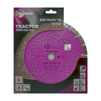 Диск алмазный по железобетону Trio-Diamond Tractor TR706 230x22.23x1.2 мм