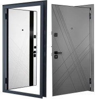 Дверь входная металлическая Home Plus 86x205 см правая белый