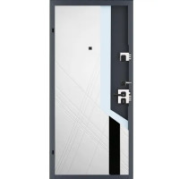 Дверь входная металлическая Home Plus 86x205 см правая белый