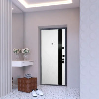 Дверь входная металлическая Home Plus 86x205 см правая белый