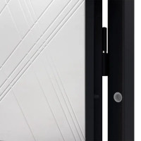 Дверь входная металлическая Home Plus 86x205 см левая белый
