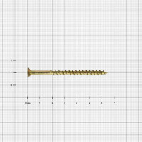 Саморезы по дереву Dilwis оцинкованные 4.2x65 мм 3 кг