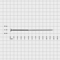 Саморезы универсальные Dilwis оцинкованные 5x120 мм на вес
