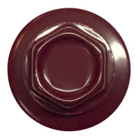 Саморезы кровельные по дереву Dilwis оцинкованные с буром 4.8x35 мм на вес RAL 3005