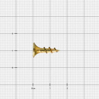 Саморезы по дереву Dilwis оцинкованные 3.5x16 мм 1 кг