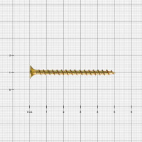 Саморезы по дереву Dilwis оцинкованные 3.5x51 мм 3 кг
