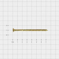 Саморезы по дереву Dilwis оцинкованные 4.2x75 мм 10 шт.
