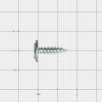 Саморезы по металлу Dilwis с пресс-шайбой острые оцинкованные 4.2x16 мм 1 кг