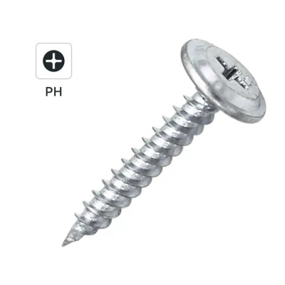 Саморезы по металлу Dilwis с пресс-шайбой острые оцинкованные 4.2x25 мм 1 кг