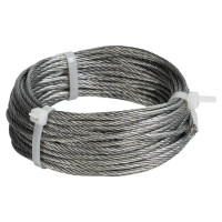Трос стальной оцинкованный Tech-Krep 2 мм 10 м