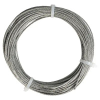 Трос стальной оцинкованный Tech-Krep 2 мм 25 м