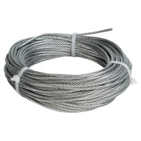 Трос стальной оцинкованный Tech-Krep 2.9 мм 25 м