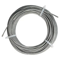 Трос стальной оцинкованный Tech-Krep 2.9 мм 25 м